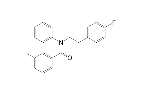 N-[2-(4-Fluorophenyl)ethyl]-3-methyl-N-phenylbenzamide
