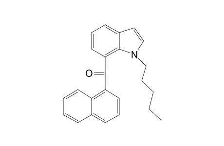 Naphthalen-1-yl(1-pentyl-1H-indol-7-yl)methanone