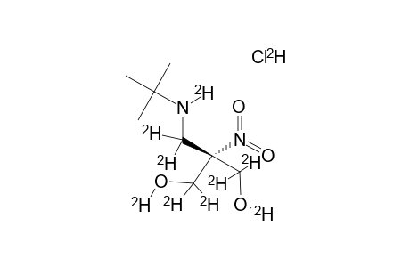 2-TERT.-BUTYLAMINO-D-METHYL-D(2)-NITRO-1,3-PROPANEDIOL-D(6)-DEUTERIOCHLORIDE