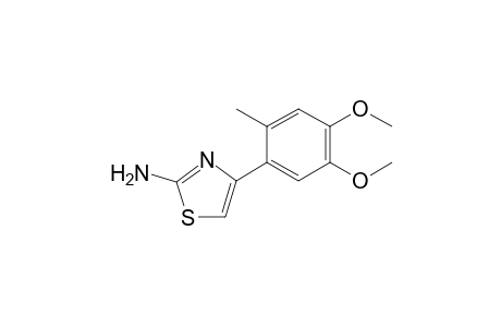 2-amino-4(-2-methyl-4,5-dimethoxyphenyl)-thiazole