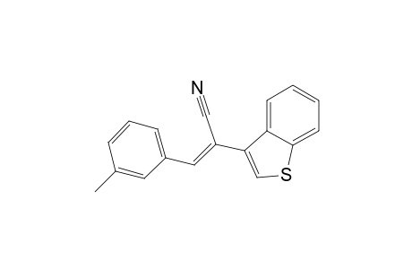 Benzo[b]thiophene-3-acetonitrile, .alpha.-[(3-methylphenyl)methylene]-