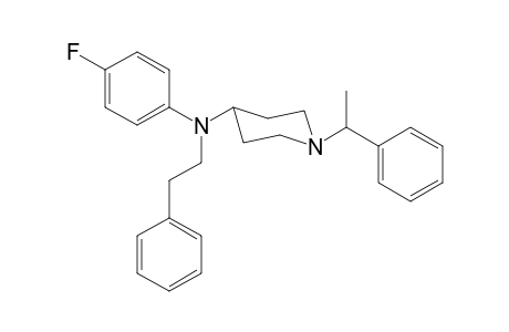 N-4-Fluorophenyl-N-(2-phenylethyl)-1-(1-phenylethyl)piperidin-4-amine