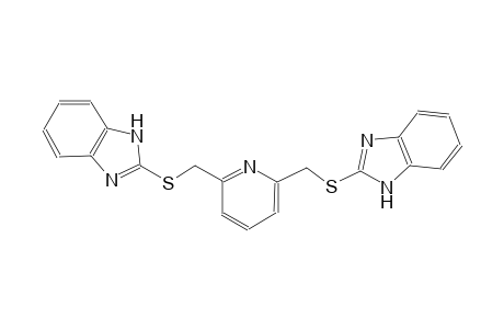 1H-benzimidazole, 2-[[[6-[(1H-benzimidazol-2-ylthio)methyl]-2-pyridinyl]methyl]thio]-