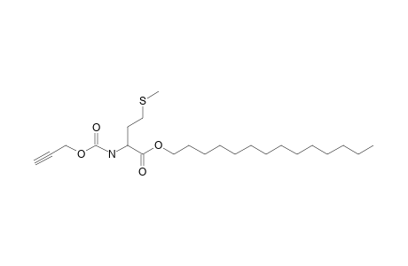 L-Methionine, N-propargyloxycarbonyl-, tetradecyl ester