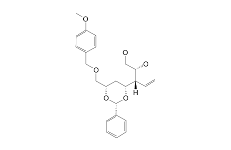 (SYN)-(2R,3S)-3-[(2S,4R,6S)-6-[[(4-METHOXYBENZYL)-OXY]-METHYL]-2-PHENYL-1,3-DIOXAN-4-YL]-PENT-4-ENE-1,2-DIOL