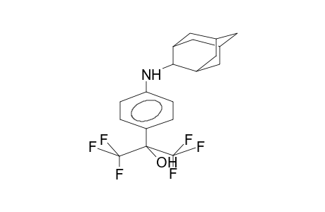 N-(ADAMANT-2-YL)-4-(1-HYDROXY-1-TRIFLUOROMETHYL-2,2,2-TRIFLUOROETHYL)ANILINE