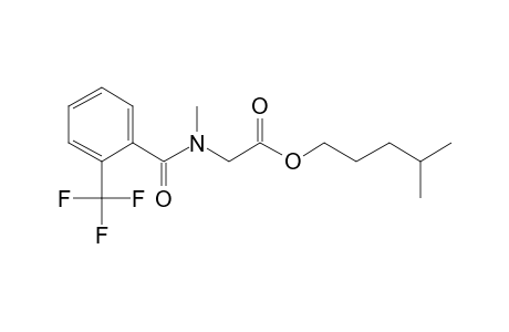 Sarcosine, N-(2-trifluoromethylbenzoyl)-, isohexyl ester