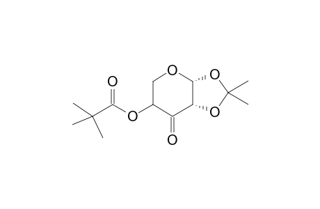 1,2-O-Isopropylidene-4-O-pivaloyl-.beta.,L-threopentopyranos-3-ulose