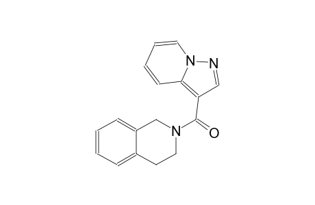 isoquinoline, 1,2,3,4-tetrahydro-2-(pyrazolo[1,5-a]pyridin-3-ylcarbonyl)-