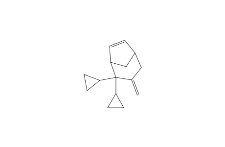 Bicyclo[3.2.1]oct-6-ene, 2,2-dicyclopropyl-3-methylene-, (.+-.)-