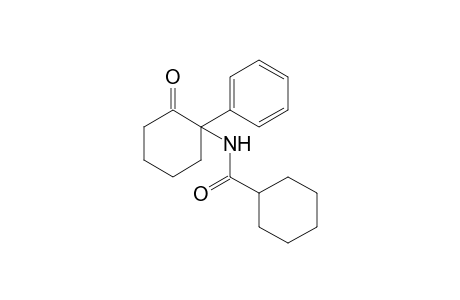 N-(2-oxo-1-phenyl-cyclohexyl)cyclohexanecarboxamide