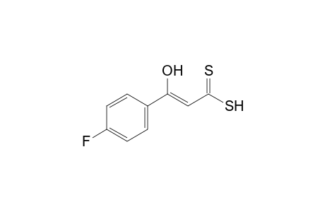 2-Propenedithioic acid, 3-(4-fluorophenyl)-3-hydroxy-