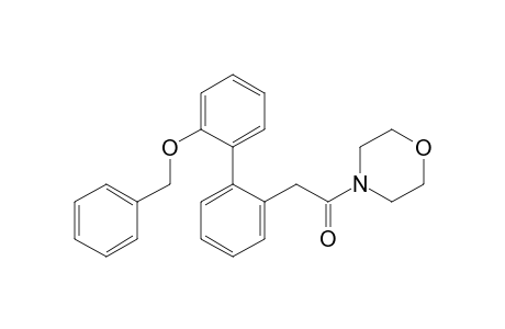 4-(2'-Benzyloxybiphenyl-2-yl)acetylmorpholine