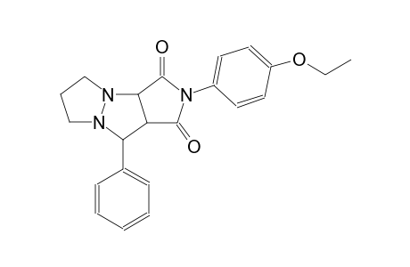 2-(4-ethoxyphenyl)-9-phenyltetrahydro-5H-pyrazolo[1,2-a]pyrrolo[3,4-c]pyrazole-1,3(2H,3aH)-dione