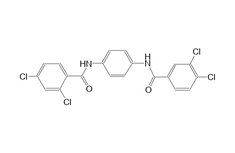 2,4-dichloro-N-{4-[(3,4-dichlorobenzoyl)amino]phenyl}benzamide