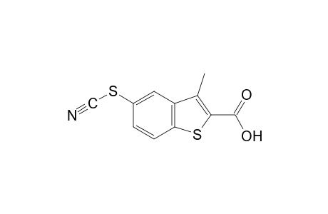 3-methyl-5-thiocyanato-2-thianaphthenecarboxylic acid