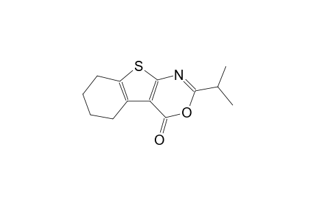 2-isopropyl-5,6,7,8-tetrahydro-4H-[1]benzothieno[2,3-d][1,3]oxazin-4-one