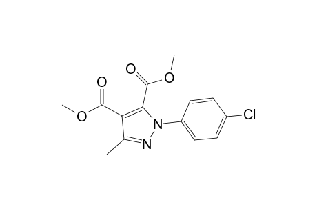 2-(4-chlorophenyl)-5-methyl-pyrazole-3,4-dicarboxylic acid dimethyl ester