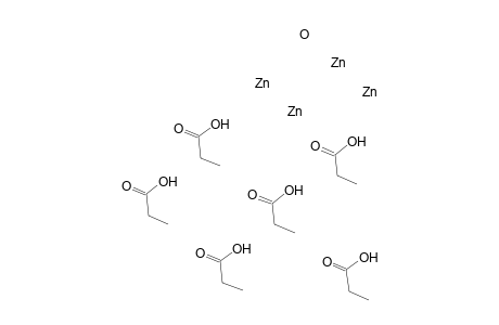 Propanoic acid; zinc; hydrate