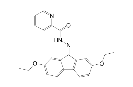 2-pyridinecarboxylic acid, 2-(2,7-diethoxy-9H-fluoren-9-ylidene)hydrazide