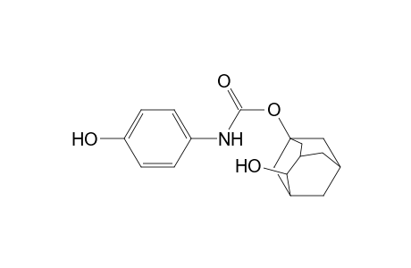 (4-hydroxy-1-adamantyl) N-(4-hydroxyphenyl)carbamate