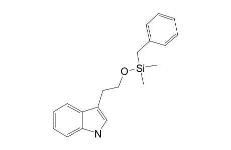 3-(2-Hydroxyethyl)indole, benzyldimethylsilyl ether