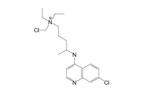 1,4-PENTANEDIAMINE,N-(4)-(7-CHLORO-4-QUINOLINYL),N-(4)-CHLOROMETHYL,N-(4)-ETHYLAMINE;CQ-II