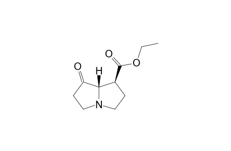(1S,8S)-7-ketopyrrolizidine-1-carboxylic acid ethyl ester