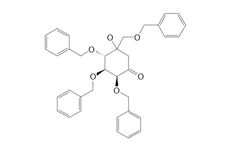 2,3,4,7-TETRA-O-BENZYL-2-EPI-5-EPI-[6-(2)H(2)]-VALIOLONE