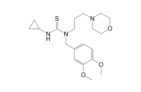 thiourea, N'-cyclopropyl-N-[(3,4-dimethoxyphenyl)methyl]-N-[3-(4-morpholinyl)propyl]-
