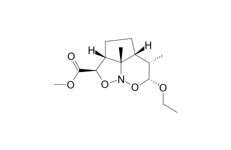 METHYL-REL-(1R,3S,5R,6S,6AR,8AR,8BS)-6,8B-DIMETHYL-6A,7,8,8A-TETRAHYDROCYCLOPENTA-[1,2,3-HJ]-ISOOXAZOLO-[2,3-B]-[1,2]-OXAZINE-1-CARBOXYLATE