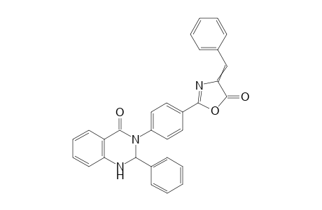 3-[4-(4-Benzylidene-5-oxo-4,5-dihydro-1,3-oxazol-2-yl)-phenyl]-2-phenyl-2,3-dihydroquinazolin-4(1H)-one