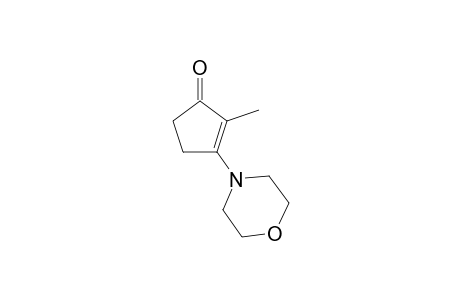 2-Methyl-3-(4-morpholinyl)-1-cyclopent-2-enone