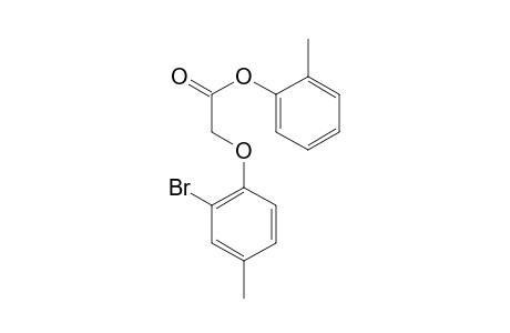2-Methylphenyl (2-bromo-4-methylphenoxy)acetate