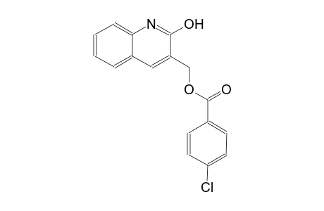 (2-hydroxy-3-quinolinyl)methyl 4-chlorobenzoate