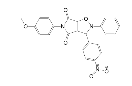 2H-pyrrolo[3,4-d]isoxazole-4,6(3H,5H)-dione, 5-(4-ethoxyphenyl)dihydro-3-(4-nitrophenyl)-2-phenyl-
