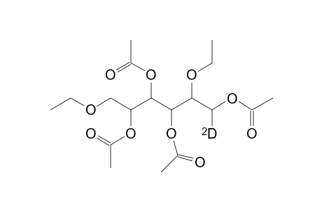 2,6-Di-0-Ethylhexitol 1,3,4,5-tetraacetate(1-D)
