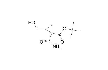 1-carbamoyl-2-(hydroxymethyl)-1-cyclopropanecarboxylic acid tert-butyl ester