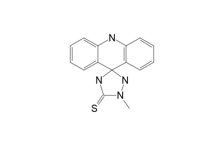 2'-METHYL-SPIRO-[DIHYDROACRIDINYL-9(10H)-5'-1',2',4'-TRIAZOLIDINE]-3'-THIONE