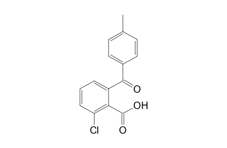 2-Chloranyl-6-(4-methylphenyl)carbonyl-benzoic acid