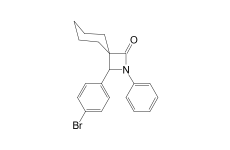 3-(4-Bromophenyl)-2-phenyl-2-azaspiro[3.5]nonan-1-one