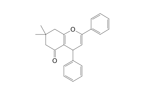 7,7-Dimethyl-2,4-diphenyl-6,8-dihydro-4H-1-benzopyran-5-one