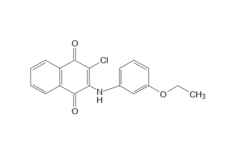 2-CHLORO-3-(m-PHENETIDINO)-1,4-NAPHTHOQUINONE