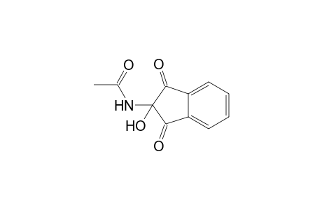N-(1,3-dioxo-2-hydroxy-2-indanyl)acetamide