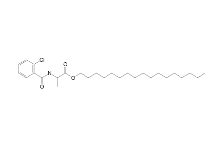 L-Alanine, N-(2-chlorobenzoyl)-, heptadecyl ester