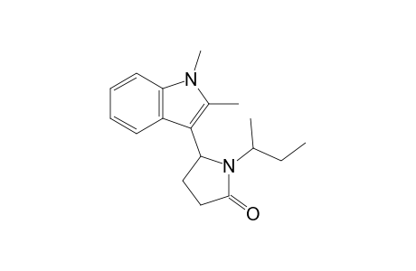 1-s-Butyl-5-(1,2-dimethyl-1H-indol-3-yl)pyrrolidin-2-one