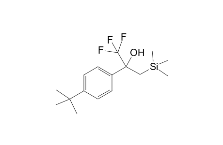 2-(4-(tert-Butyl)phenyl)-1,1,1-trifluoro-2-((trimethylsilyl)methyl)-butan-2-ol