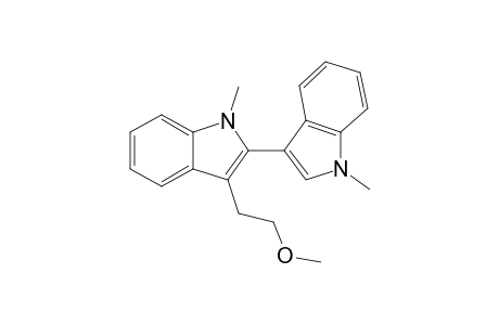 2-(1'-Methylindol-3'-yl)-N,O-dimethyltryptophol