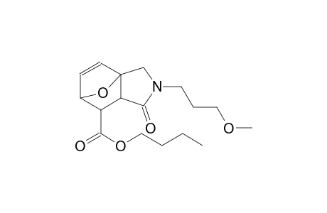 butyl 3-(3-methoxypropyl)-4-oxo-10-oxa-3-azatricyclo[5.2.1.0~1,5~]dec-8-ene-6-carboxylate