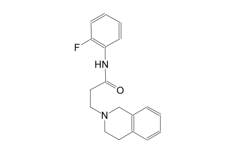 2-isoquinolinepropanamide, N-(2-fluorophenyl)-1,2,3,4-tetrahydro-